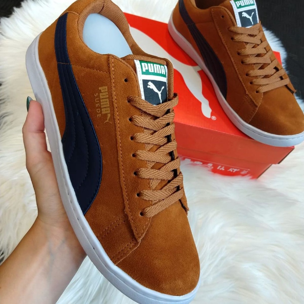 Puma suede best sale classic mostarda