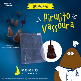 1~5 Forma Simples VASSOURA DIAS DAS BRUXAS HALLOWEEN em Acetato, Para Confeitaria. P427 (m4) em Oferta na Shopee