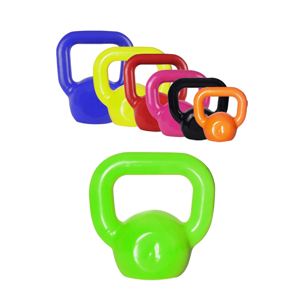 Kettlebell 04 kg Emborrachado Cross Fitness Academia Para Treino De Musculação, Pilates, Fisioterapia E Crossfit
