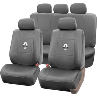 Capa Para Banco de Carro Couro Renault Sandero Clio Logan Duster em Oferta na Shopee