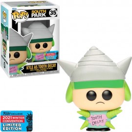 FUNKO POP SOUTH PARK  EXCLUSIVE - KYLE AS TOOTH DECAY 35 NOVO ORIGINAL