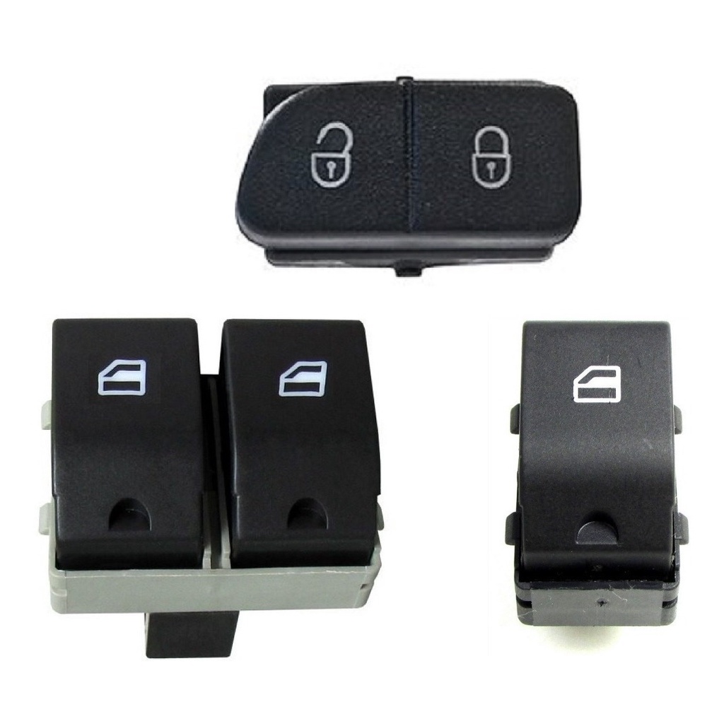 Botão Vidro Elétrico Dianteiro Original Gol Saveiro Voyage G5 G6 G7