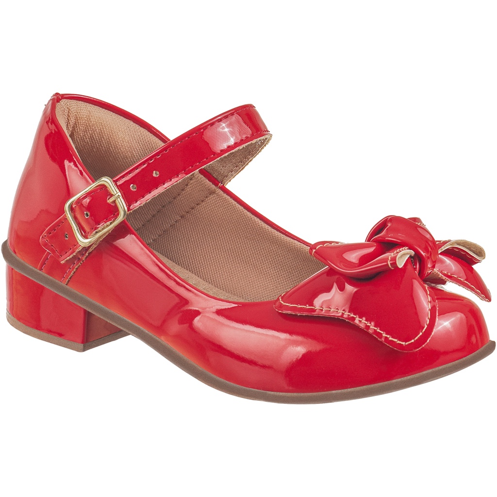 Sapatilha Infantil Feminina Saltinho Com Laço Lacinho Confort Boneca Salto Baixo Alto Festa Moda Blogueira Confortável em Oferta na Shopee