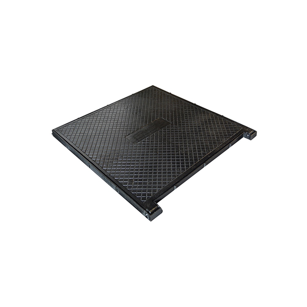 Tampa Cisterna Elétrica Gordura 50x50 Ferro Articulada