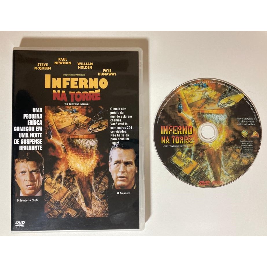 DVD - Inferno na Torre (The Towering Inferno) - Legendado