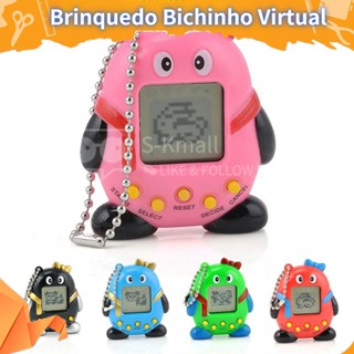 Brinquedo Bichinho Virtual Tamagoch 168 Em 1 Retro,Jogo Eletrônico Criativo Em Forma De Pinguim Tamagotchi Toy Para Crianças Presentes Engraçados E Pet