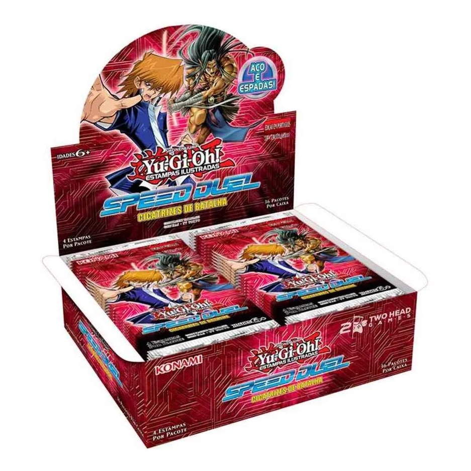 Booster Box Yu-gi-oh! Cicatrizes de Batalha (Speed Duel) Original