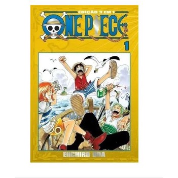 manga One Piece 3 Em 1 - 01 Panini