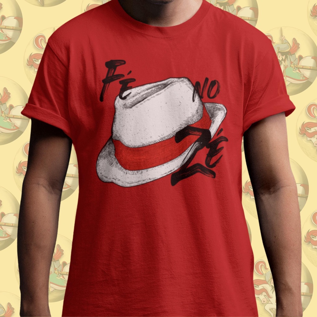 Camiseta Premium Religiosa Umbanda Malandros Zé Pilintra Algodão 30.1 Arte 089