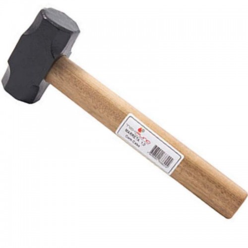 Marreta com cabo de madeira 0,5 kg em Oferta na Shopee