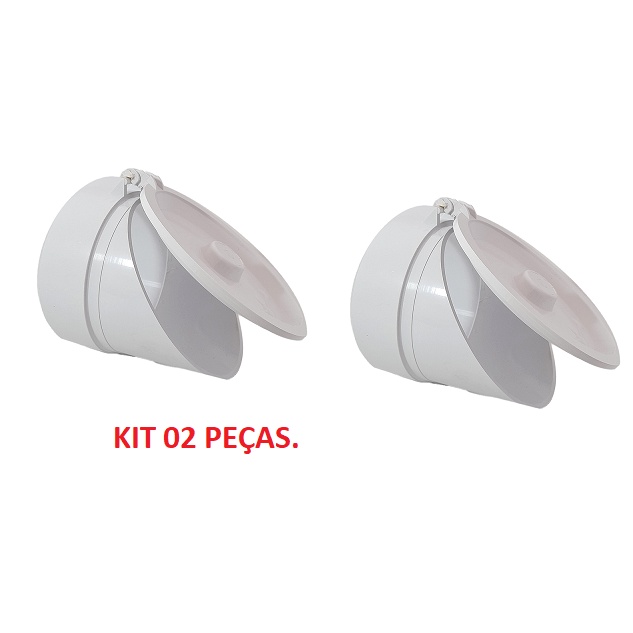 KIT 02 Válvulas De Retenção Esgoto 100mm 4'' polegadas