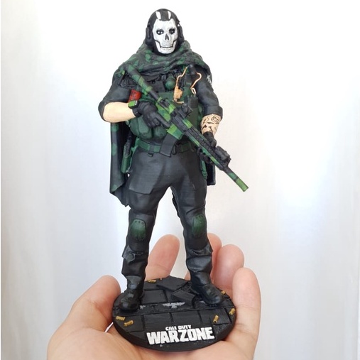 Action Figure Ghost - Call of Duty modelado por Sanix - Faz