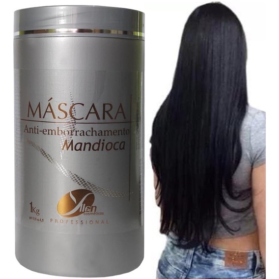 Yllen Mascara de Mandioca Hidratação Profunda 1 k