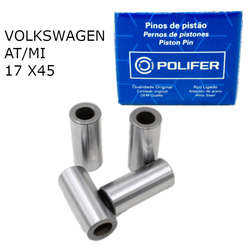 Jogo Pino Pistão Gol Parati Fox Polo Motores 1.0 At Mi 17x10x45 em Oferta na Shopee