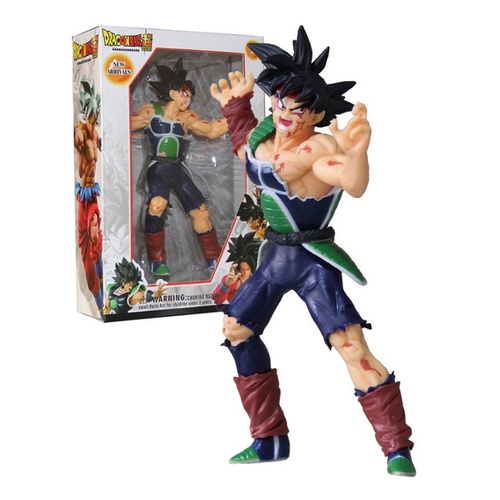 Boneco Dragon Ball Bardock  - Bardock  18cm Cabelo Preto collection Dragon Ball