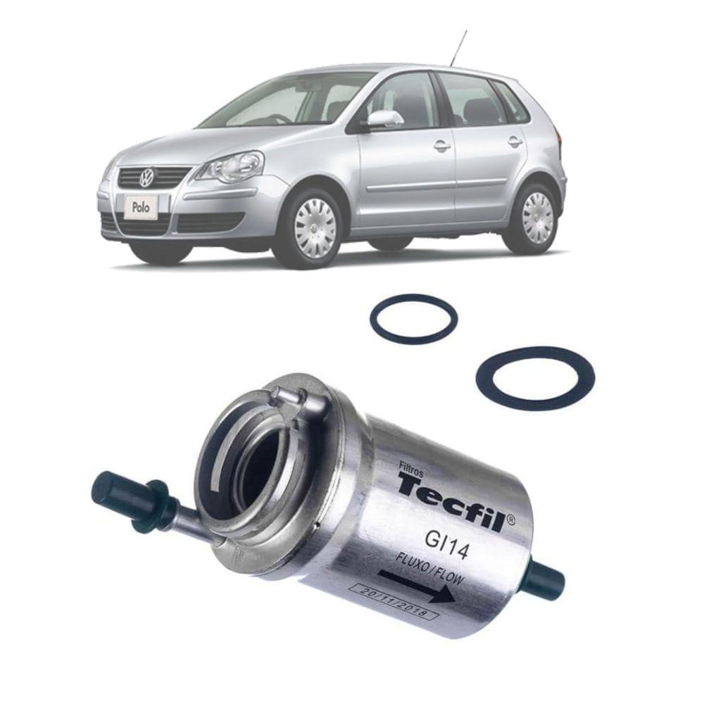 Filtro de combustível Tecfil - Polo 2002 até 2008 em Oferta na Shopee