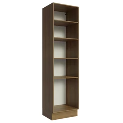 Paneleiro 60 cm com Nichos Abertos para Cozinha Madesa Glamy, Agata, Stella - Rustic