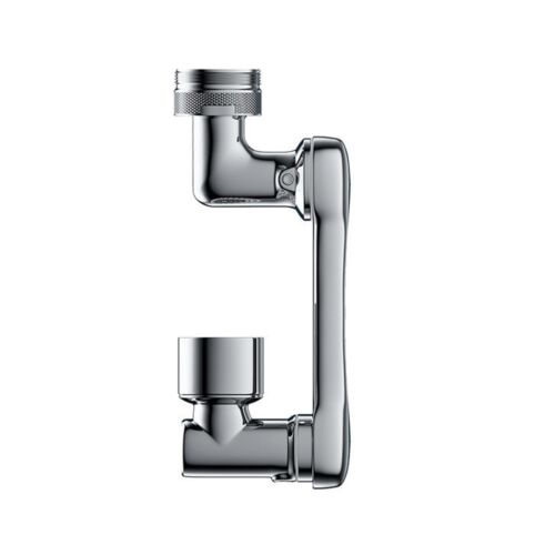 Extensor Inox Giratório Para Torneira Bocal Universal 1080º