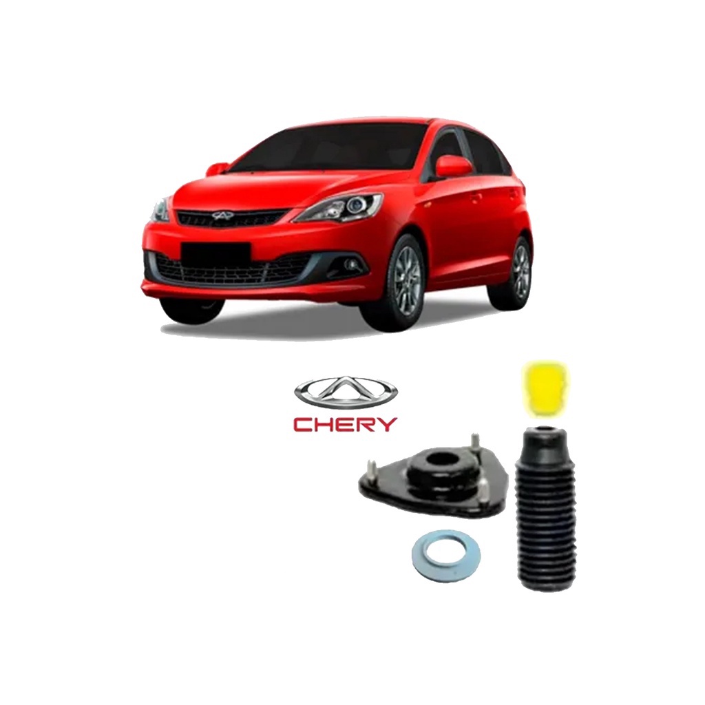Coxim Amortecedor Com Rolamento Batentes e Coifas Dianteiro ( Apenas Um Lado) Chery Celer 2013 2014 2015 2016 2017