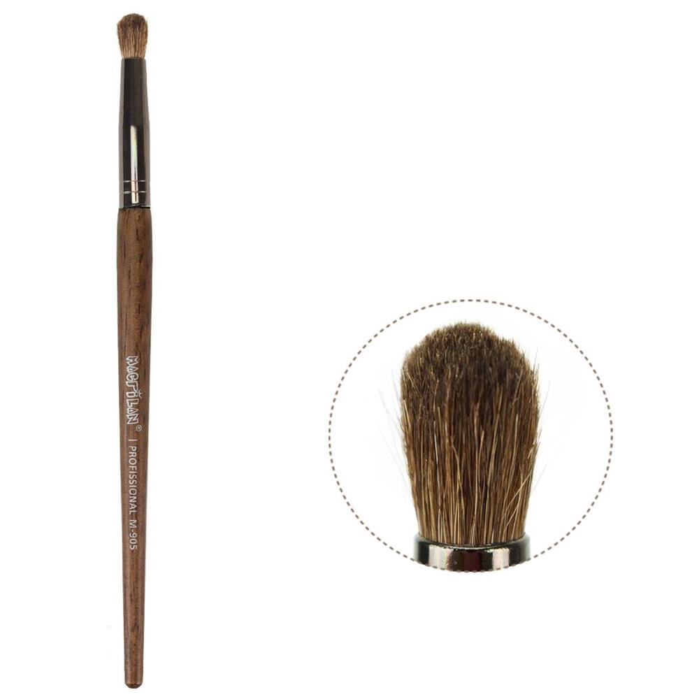 Pincel Macrilan Profissional para Esfumar Linha Madeira em Oferta na Shopee