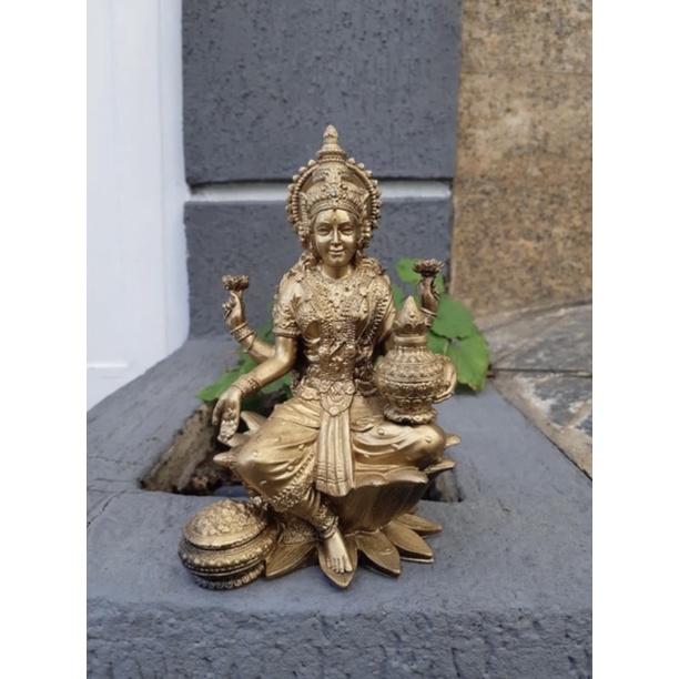 Lakshmi Deusa da Prosperidade 19 cm