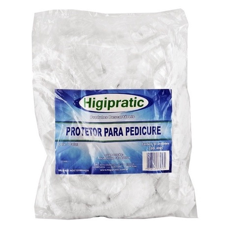 Protetor de Bacia Pedicure Higipratic Pacote Com 12 unidades em Oferta na Shopee