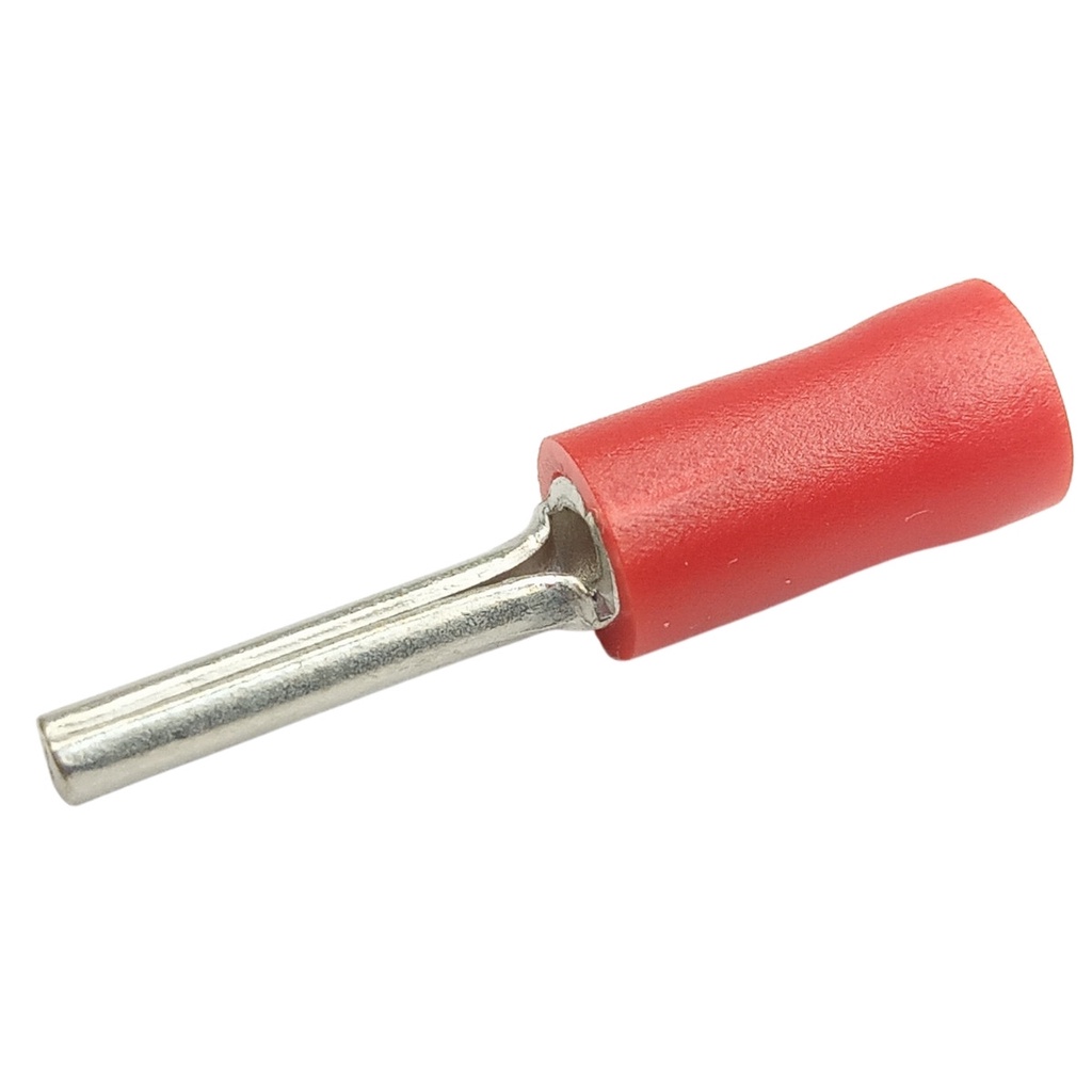 Kit 20 Unidades Terminal Eletrico Conector Tubular Tipo Agulha Pino Longo Cabo 0,5mm a 1,5mm