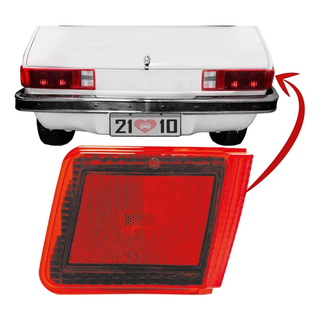 Lanterna Traseira CHEVETTE  HATCH 80 81 82 Canto LD