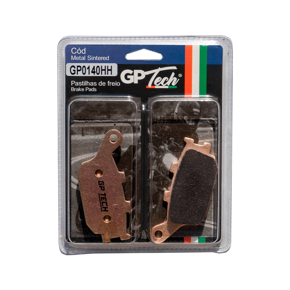 Pastilha Freio GP TECH 0140HH (T) CB 300R /XRE 300 C/ABS / CB 600 Hornet C/ABS/ CBR 900/1000 2004-05 / Fazer 600 / Bandit 1250
