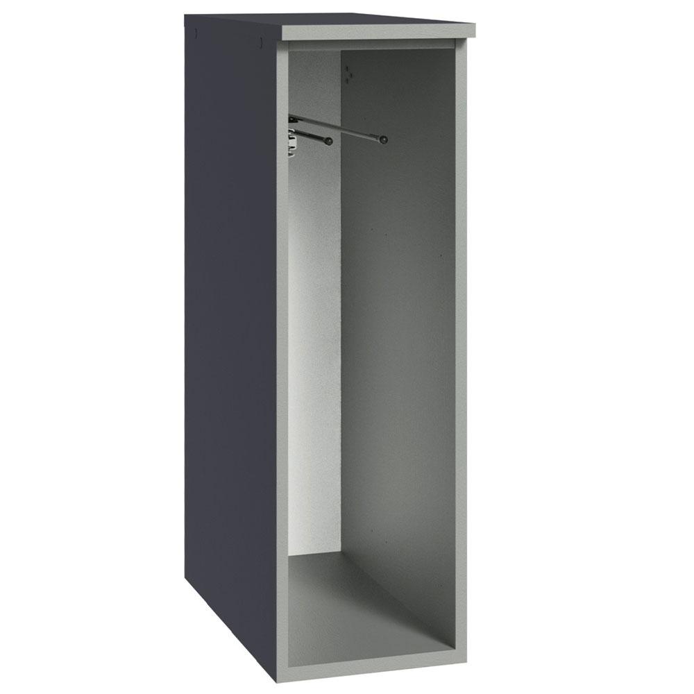 Balcão Armário de Cozinha Porta-Pano 20 cm Suspenso Cinza Nice Madesa - Home & Living