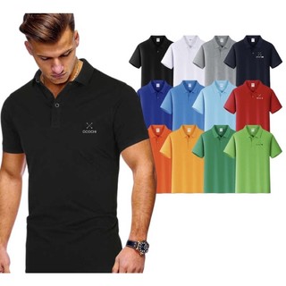 Kit 03 Camisas Polo algodão piquet Masculinas Várias Cores