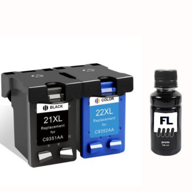 thumbnail image 2 of Vivid Colors 4-Color 30ml Ink Refill Kit For HP 60/61/62/63/64/65 & XL – With Tool Kit 2 of 4