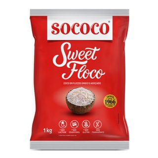 Sweet Floco - Sococo 1kg em Oferta na Shopee