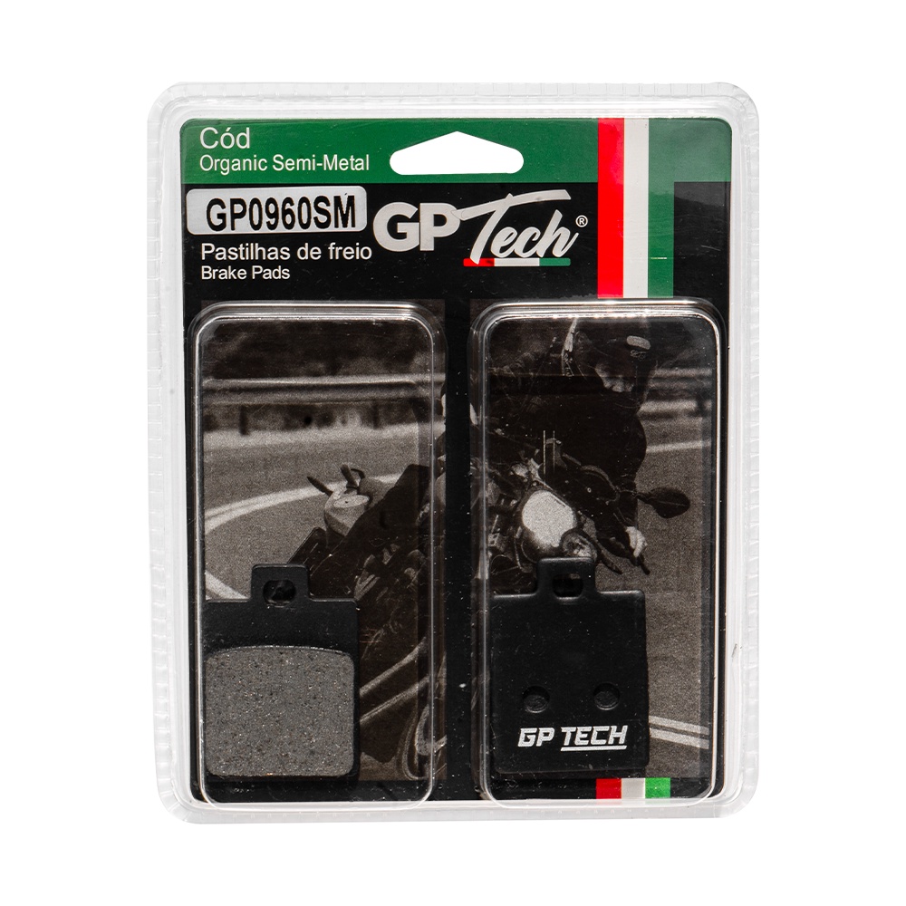 Pastilha Freio GP TECH 0960SM Traseiro Dafra Cruisym 150 2021 Em Diante em Oferta na Shopee