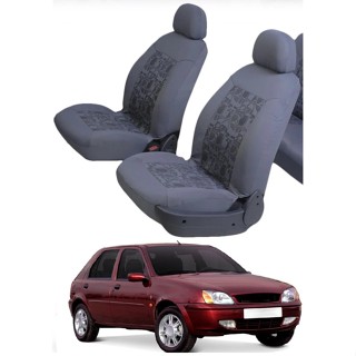 Capas de Bancos Tecido Cinza Fiesta 96 97 98 99 2000 2001 2002 Promoção