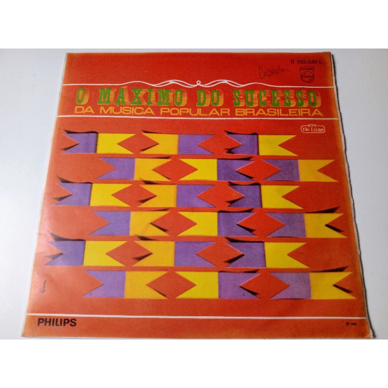 LP O Máximo De Sucessos - Elis Regina: Samba da Benção ao Vivo em Paris