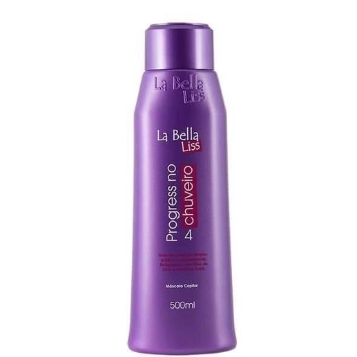 Mascara Capilar Progressiva de chuveiro la bella Liss Progress 500ml em Oferta na Shopee