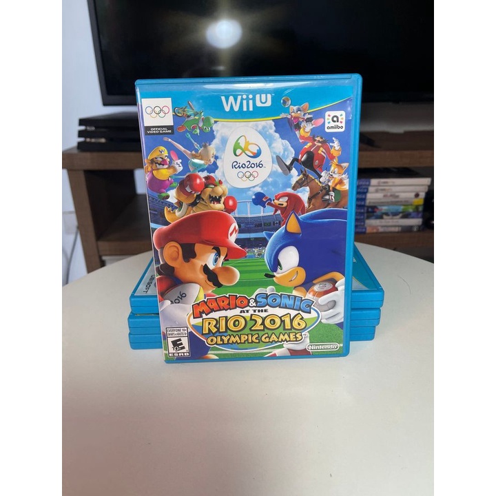 Mario and sonic at the olympic games 2016 wii u
