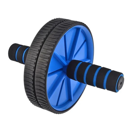 Aparelho Roda Abdominal Dupla AB Wheel treino abdominal exercícios Funcional Fitness