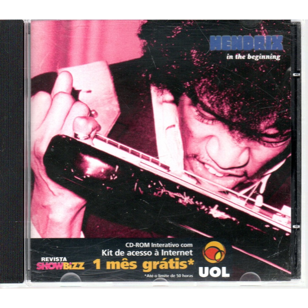 CD JIMI HENDRIX - IN THE BEGGINING ( 1999 ) REVISTA BIZZ