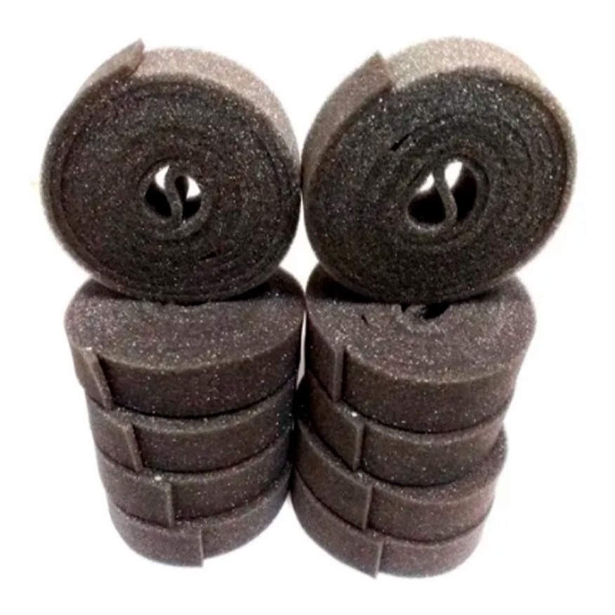 Espuma Para Chicote Anti Chamas Automotiva Com Cola Rolos 10 em Oferta na Shopee