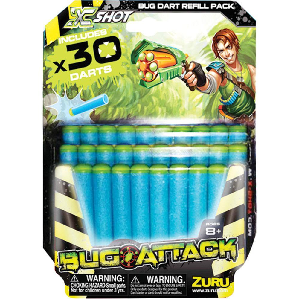 Refil Bug Attack Pack com 30 Dardos Candide | Shopee Brasil