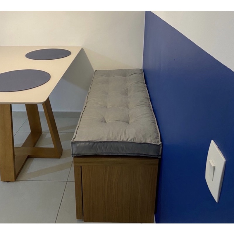 Almofada futon 1,00x40 em Oferta na Shopee