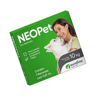 Neopet Cães 0,67ml até 10Kg - Ourofino Pet