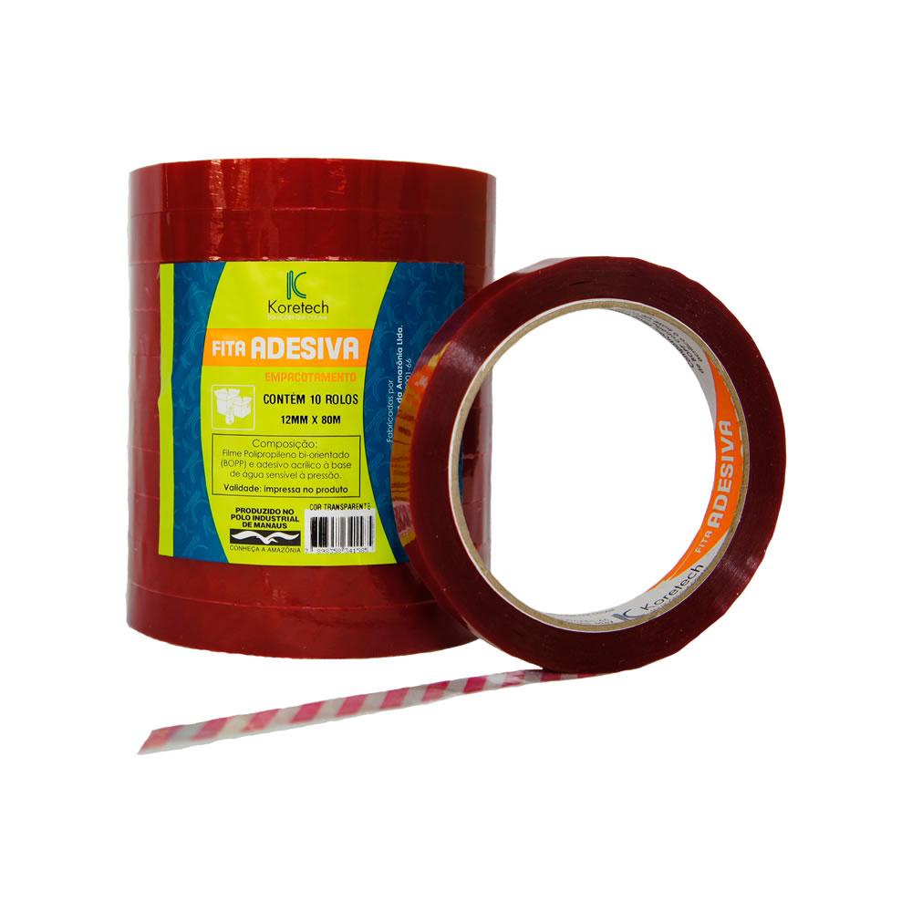 FITA PARA LACRADORA 12MM X 80MT KIT COM 2 UNIDADES