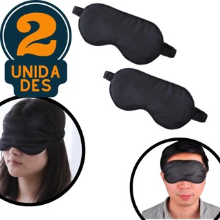 Mascara Tapa Olho Kit Casal Com 2 Unid Dormir Descanso Anti Claridade Máscara para Viagem em Oferta na Shopee