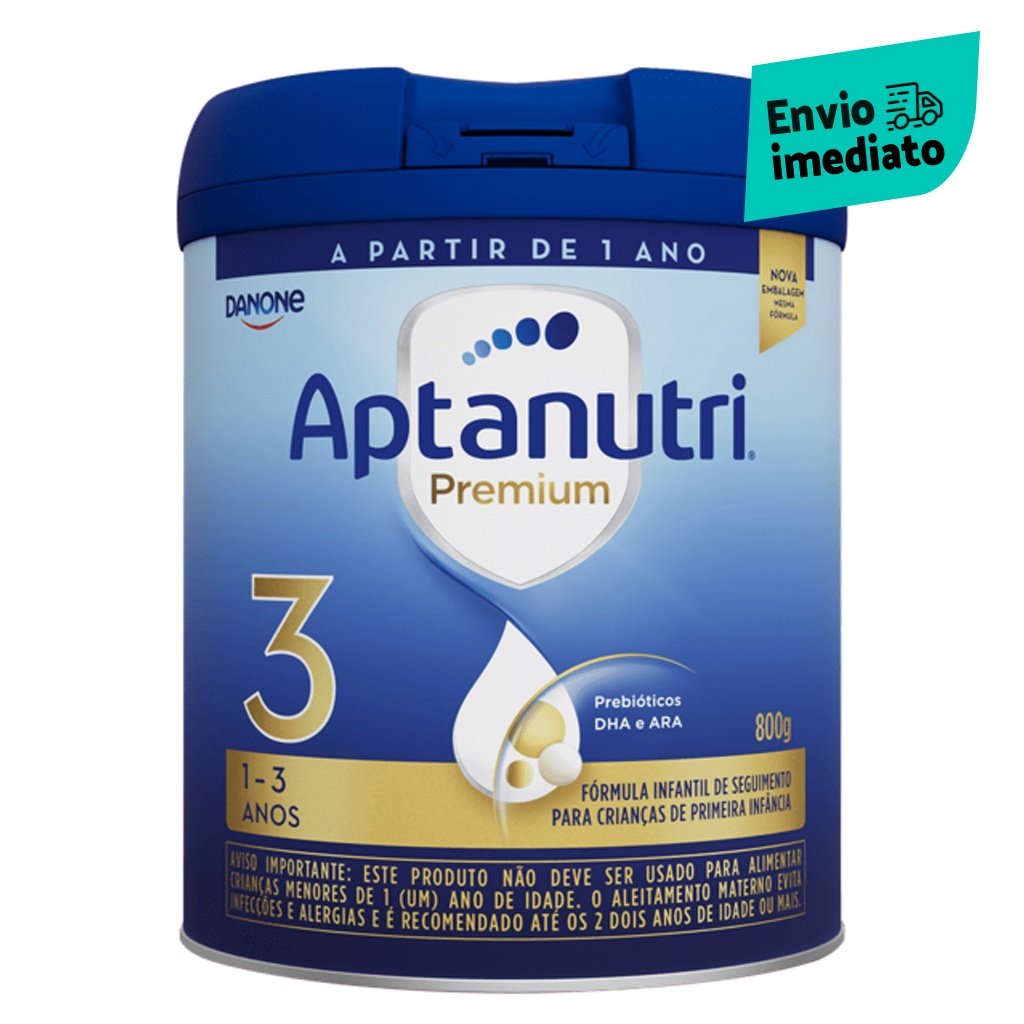 Fórmula Infantil Em Pó  Aptanutri Premium 3- Danone  -800 g