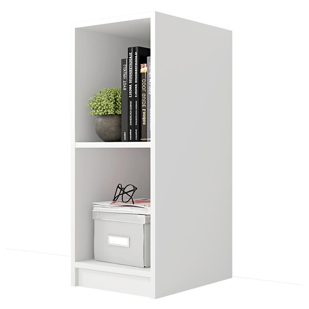 Nicho Escritório Multifuncional Branco Torre Caemmun em Oferta na Shopee