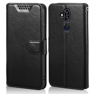 Capa Flip Case Para Asus Zenfone 5 Lite 5Q ZC600KL X017DA X017D De Couro PU