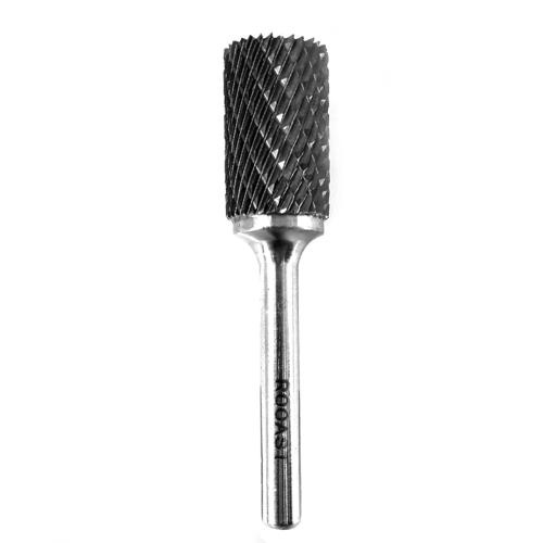 Lima Rotativa Cilíndrica Corte Frontal Metal Duro MD 16,00mm 45,0014 ROCAST · foto 2